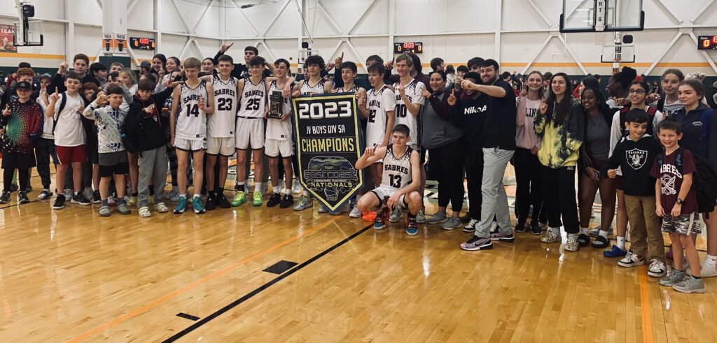 Sabre JV Boys NCHEAC Grand Champions